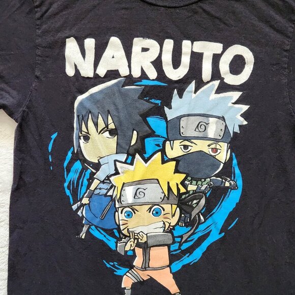 Naruto Shippuden Chibi Group Anime T-Shirt Size Adult Small Ripple Junction art - Picture 3 of 4